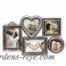 AdecoTrading 5 Opening Plastic Picture Frame ADEC2683